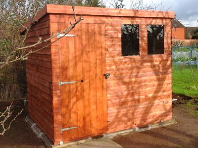 Budget Pent Shed