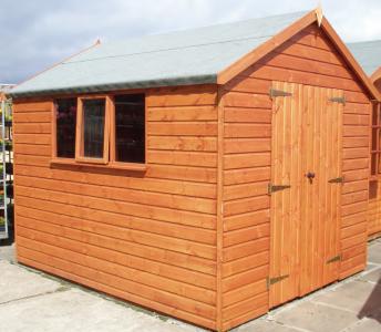 Deluxe T+G Apex Shed