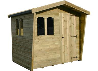 Winged Cabin Shed